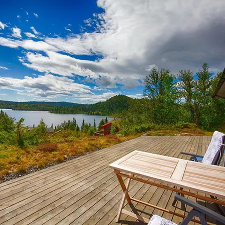 Chaleter Peaceful Cabin, Lakeside, Hiking Trails Nearby Rogne